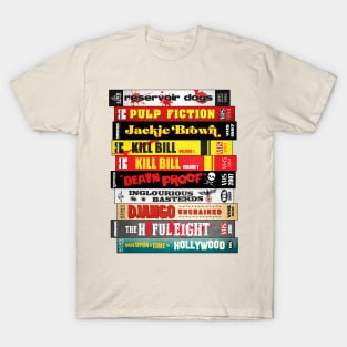 Quentin Tarantino Cassete Movie Retro T-Shirt